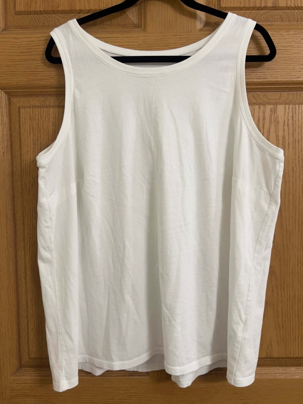 Life Is Good Solid Crusher Sleeveless Tank Top - White Sz XXL